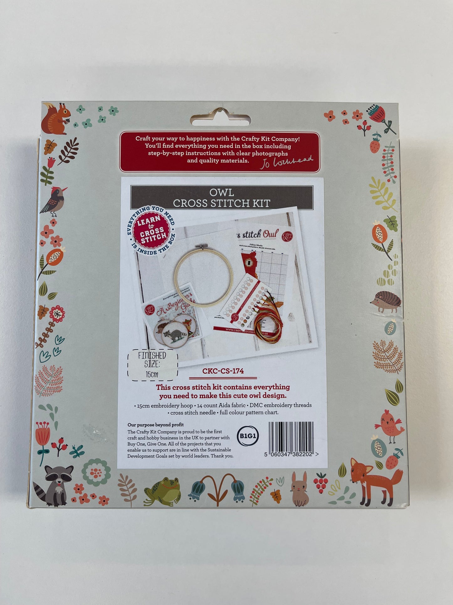 Cross Stitch Kit - Owl