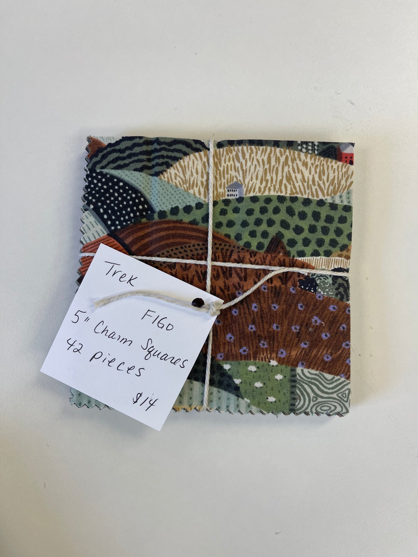 Charm Squares - Figo Fabrics - Boccaccini Meadows - Trek