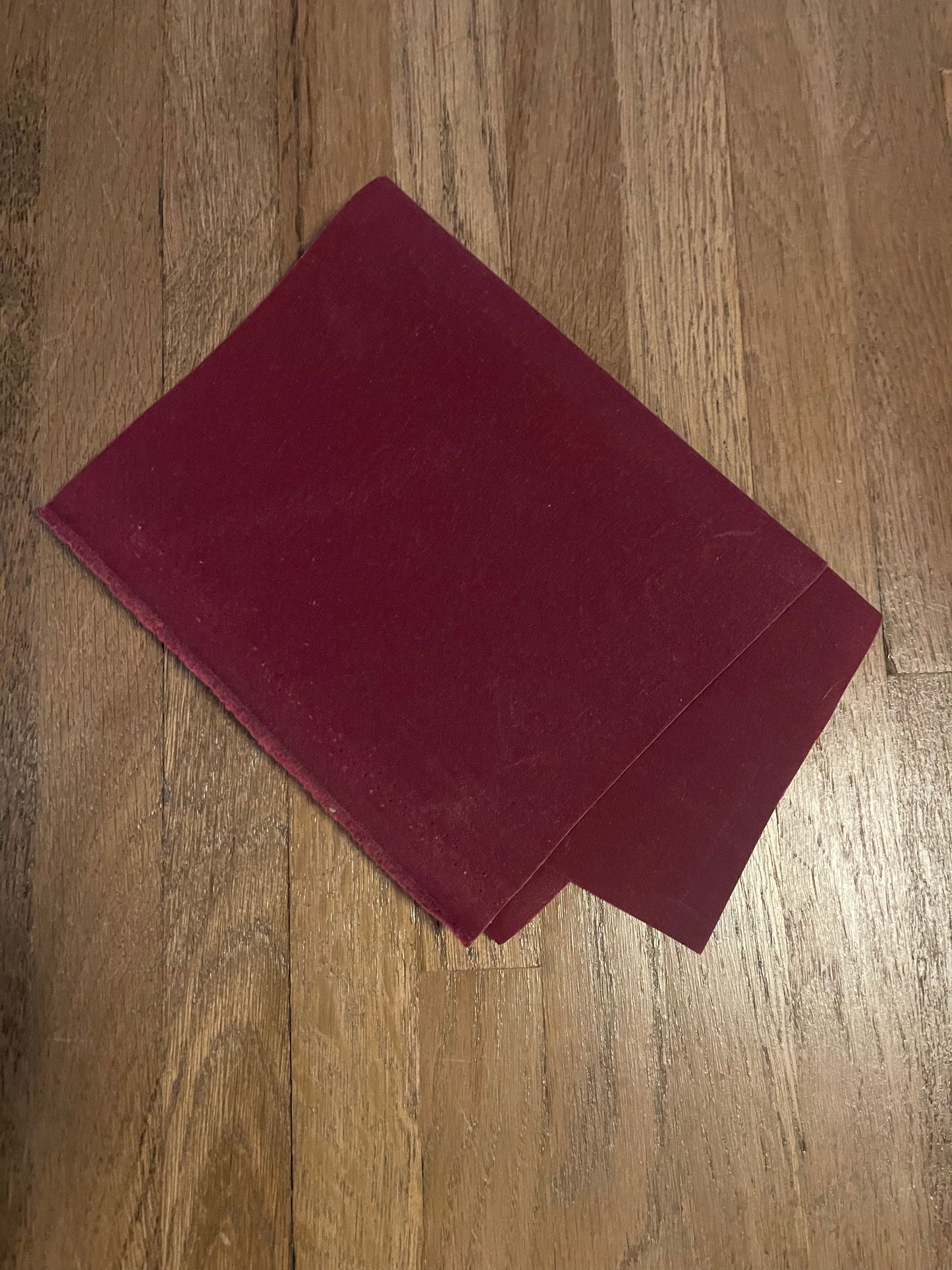 Canvas Waxed - Deep Red
