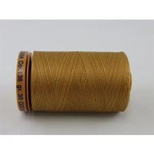 28wt genziana Italian thread in toast color. 100% cotton for sewing, quilting and crafting.
