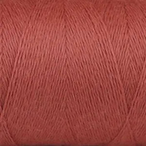Picture of wool thread by Genziana in the color old rose pink. 12 wt wool for sewing, crafting and quilting.