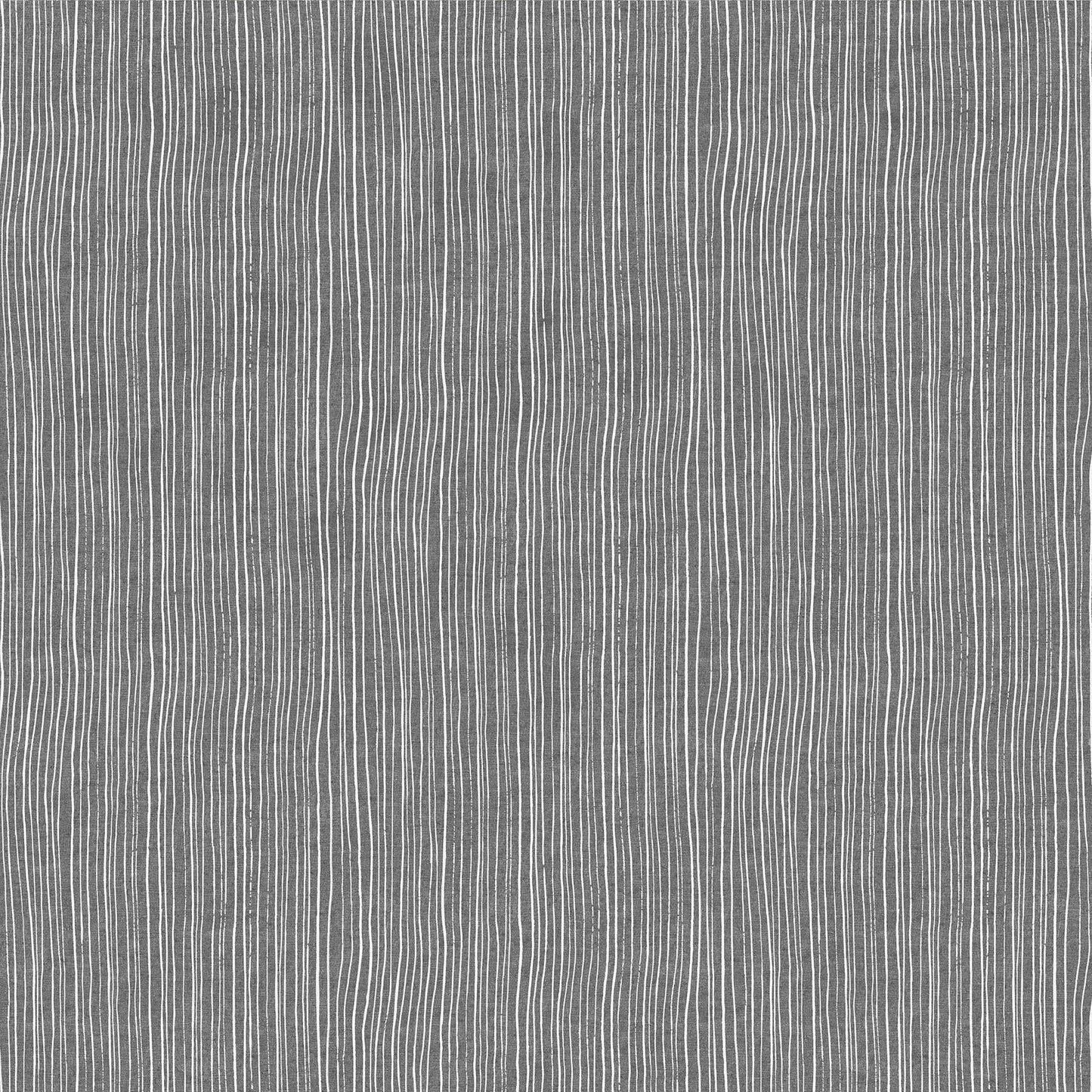 Fabric with gray and white stripes. From "Harmony" by Ghazal Razavi for Figo Fabics. Cotton Linen Blend.