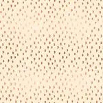Fabric with a cream background and gold halfmoon pattern. From Heirloom by Alexia Abegg at Ruby Star Society. 100% cotton for sewing, crafting, and quilting.