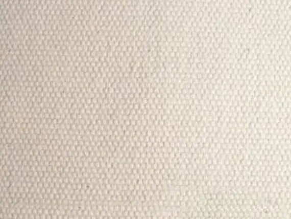 Close up of the texture of canvas fabric