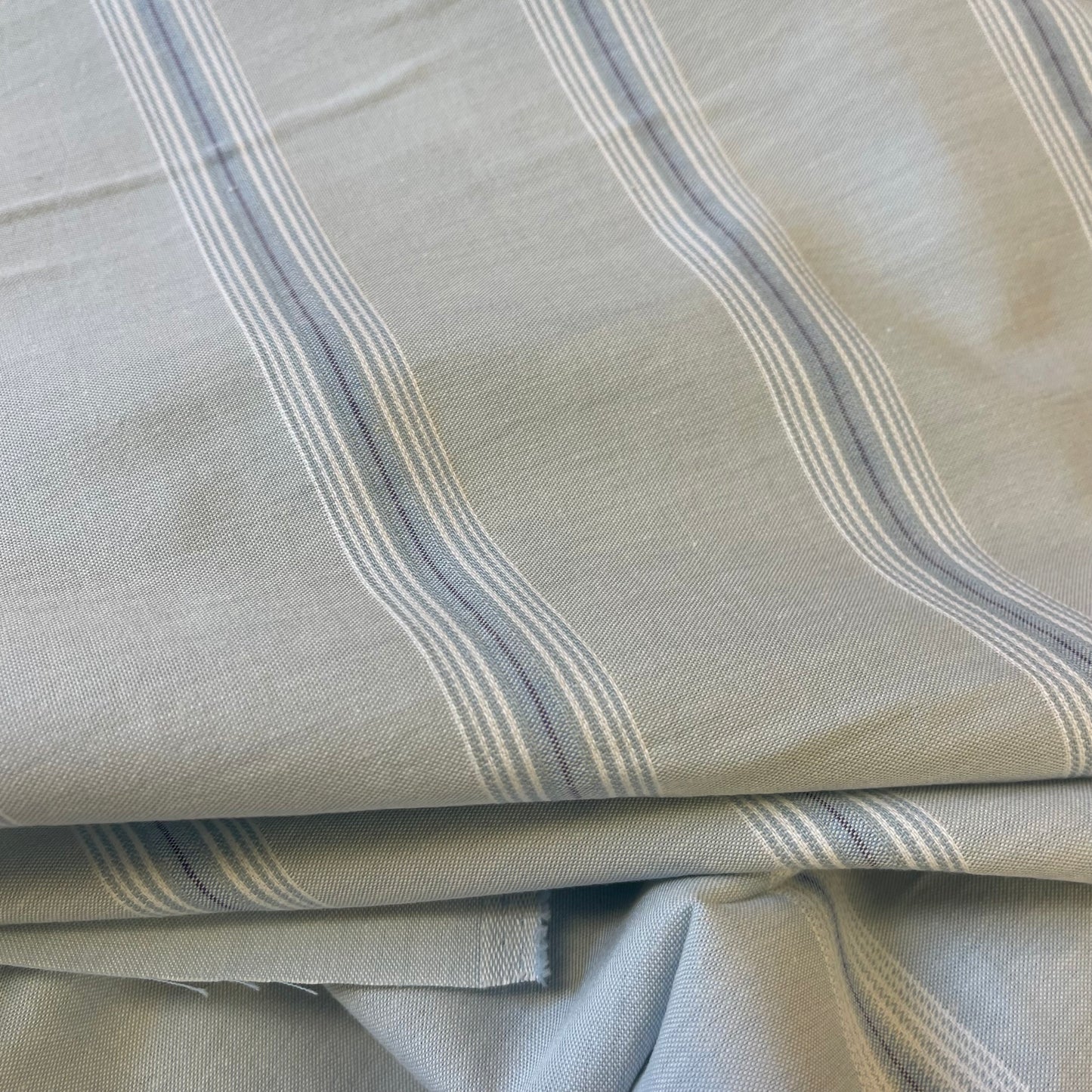 Cotton - Ice Cream Stripes Blue