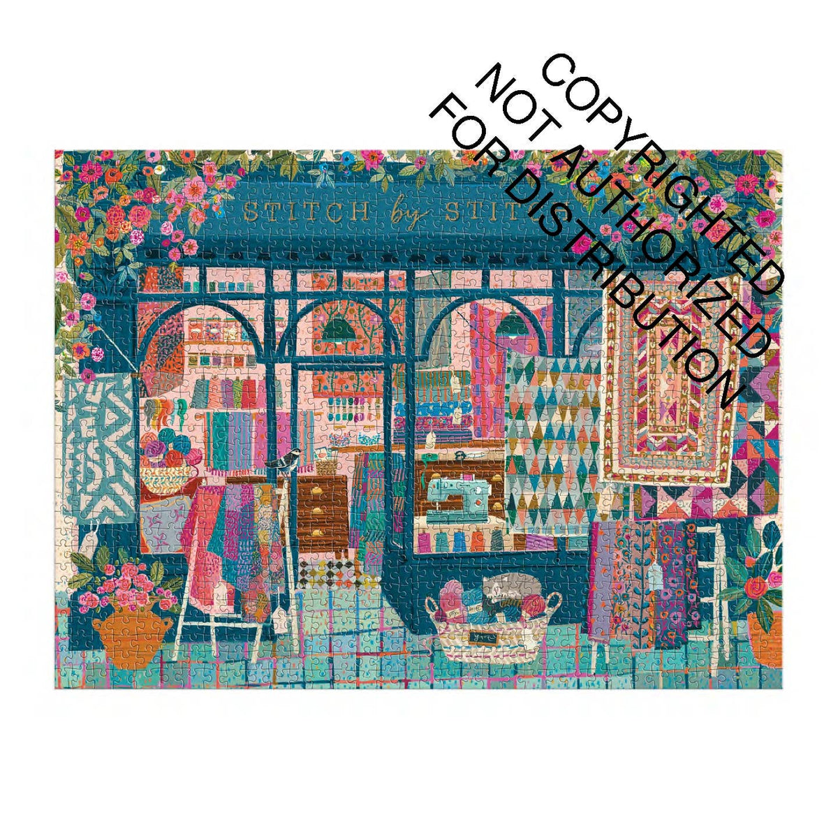Stitch by Stitch 1000 Piece Puzzle