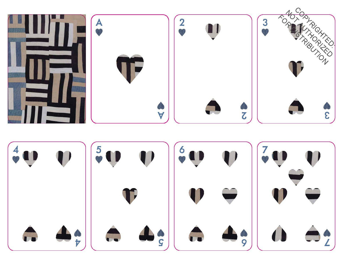 Quilts of Gee’s Bend Playing Cards: 2-Deck Set