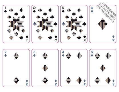 Quilts of Gee’s Bend Playing Cards: 2-Deck Set