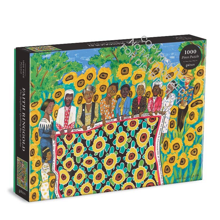 Faith Ringgold The Sunflower Quilting Bee at Arles 1000 Piece Puzzle