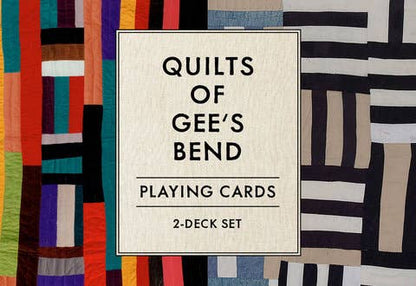 Quilts of Gee’s Bend Playing Cards: 2-Deck Set