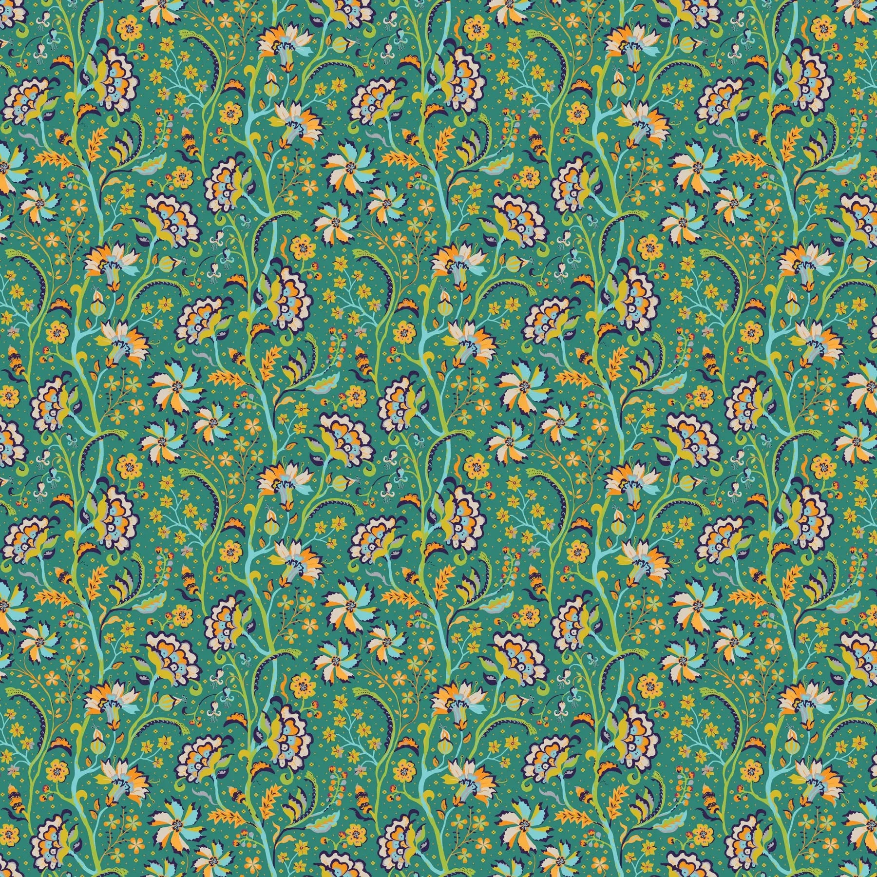 Fat Quarter Bundle - FIGO Fabrics - Kathy Doughty -Trade Winds Figo Fabrics