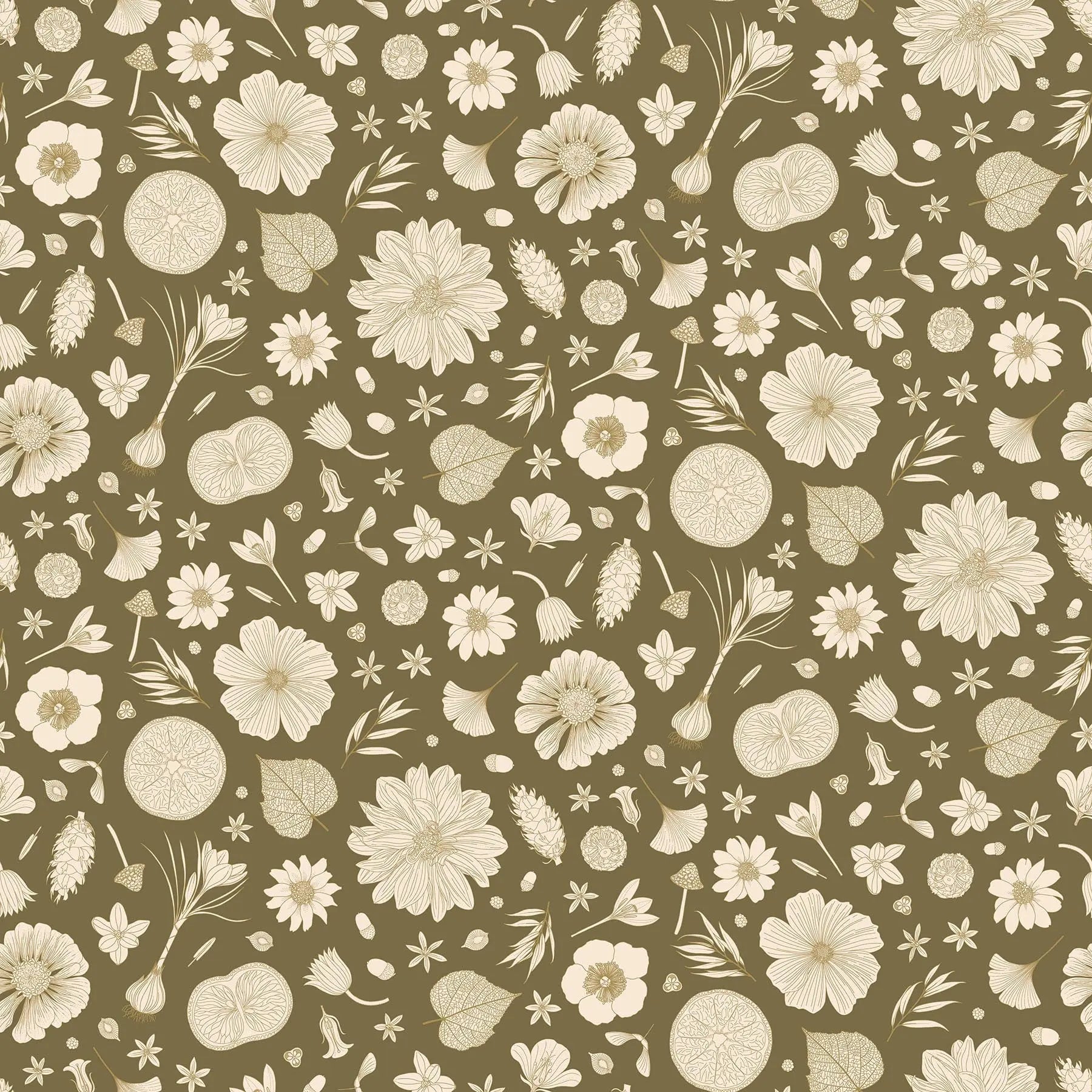 Layer Cake - Figo - Pippa Shaw - The Botanist Figo Fabrics