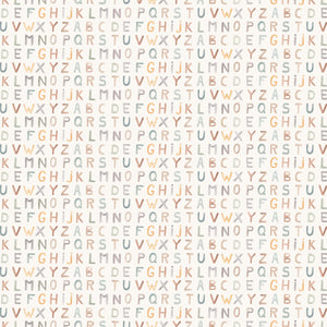 Cotton Tale - Cream Alphabet