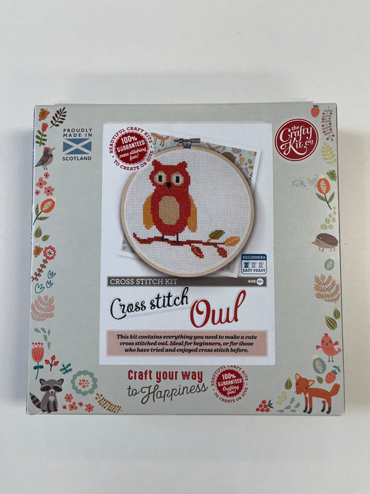 Kit point de croix - Hibou