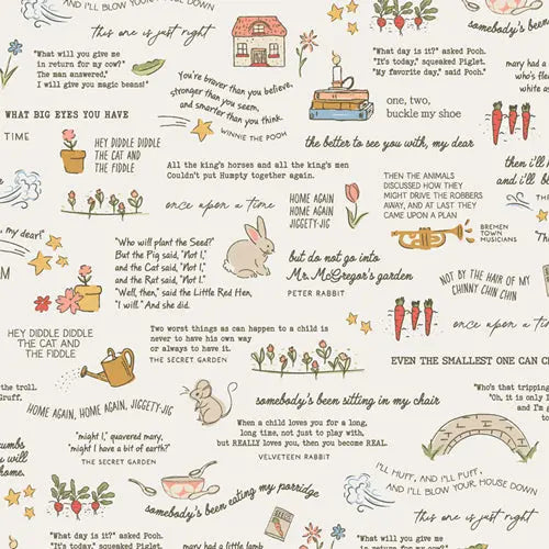 Fat Quarter Bundle - AGF - Elizabeth Chappell - Bedtime Stories Art Gallery Fabrics