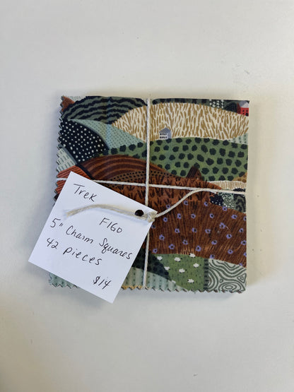 Charm Squares - Figo Fabrics - Boccaccini Meadows - Trek