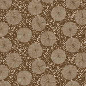 Rhythm & Leaves - Ochre Large Floral