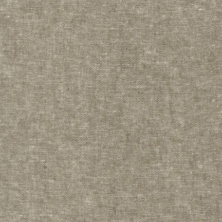 Fabric swatch of Essex Yarn Dyed by Robert Kaufman for quilting and crafting and sewing.