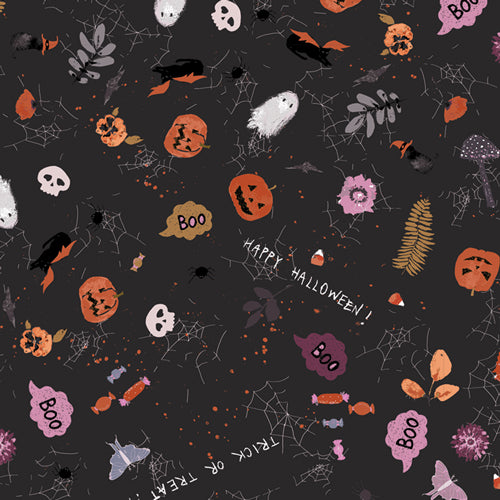 Lot de Fat Quarters - Art Gallery Fabrics - Eerie Halloween