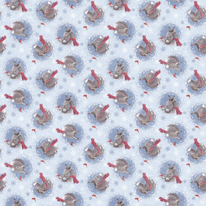 Little Donkey's Christmas Flannel Multi
