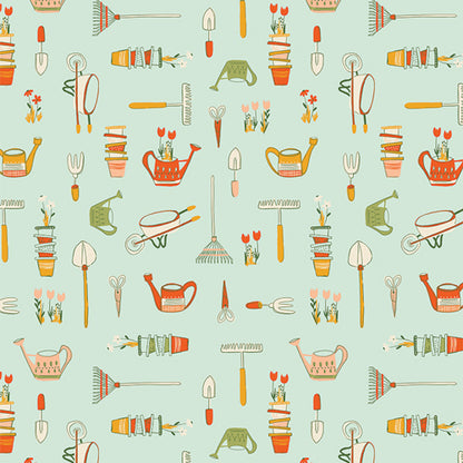 Assortiment de Fat Quarters - Art Gallery Fabrics - Alexandra Bordallo - Grow & Harvest