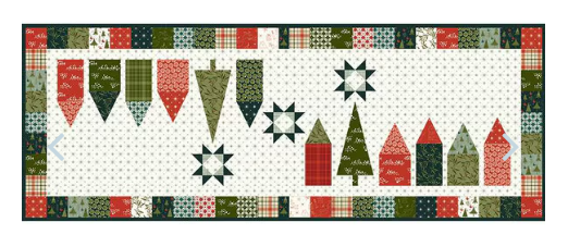 Winter Village - Table Runner Kit