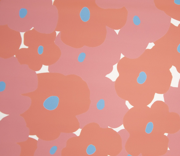 Raincoat Fabric - Antelopes Flowers
