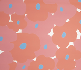 Raincoat Fabric - Antelopes Flowers