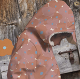 Raincoat Fabric - Antelopes Flowers