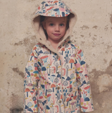 Raincoat Fabric - Mushroom Rain