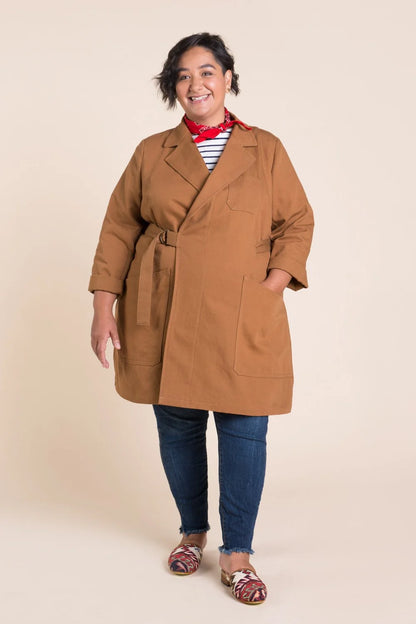 Intermediate Sewing Workshop - Sienna Maker Jacket - Sundays October 25, Nov 1 & 8  from 9 am - 1 pm