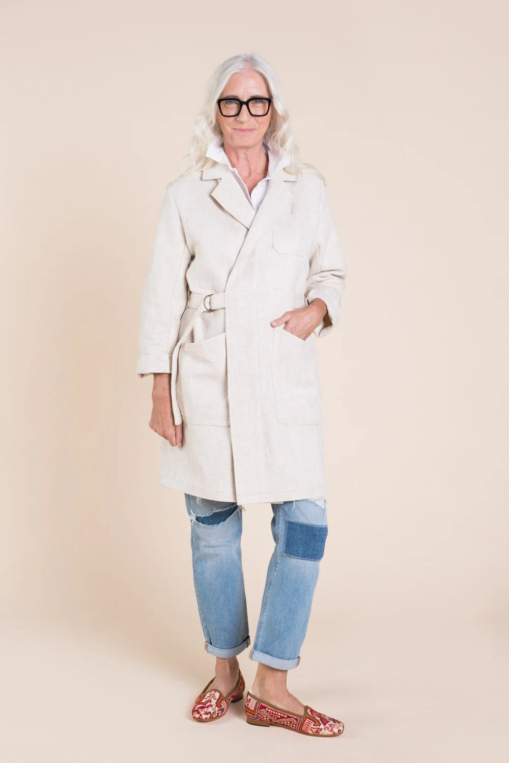 Intermediate Sewing Workshop - Sienna Maker Jacket - Sundays October 25, Nov 1 & 8  from 9 am - 1 pm