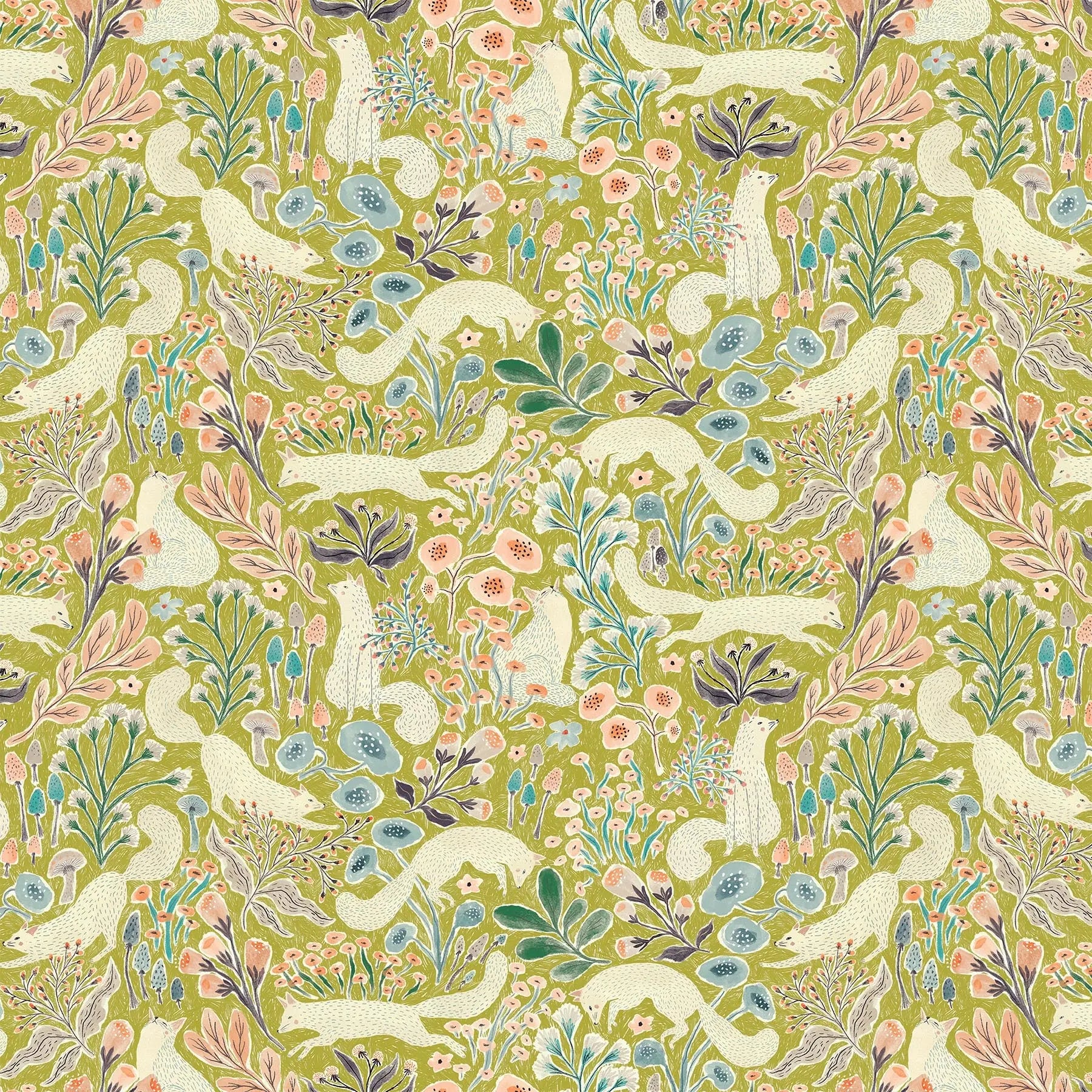 Fat Quarter Bundle - FIGO - Jill Labieniec - Thicket & Bramble Figo Fabrics