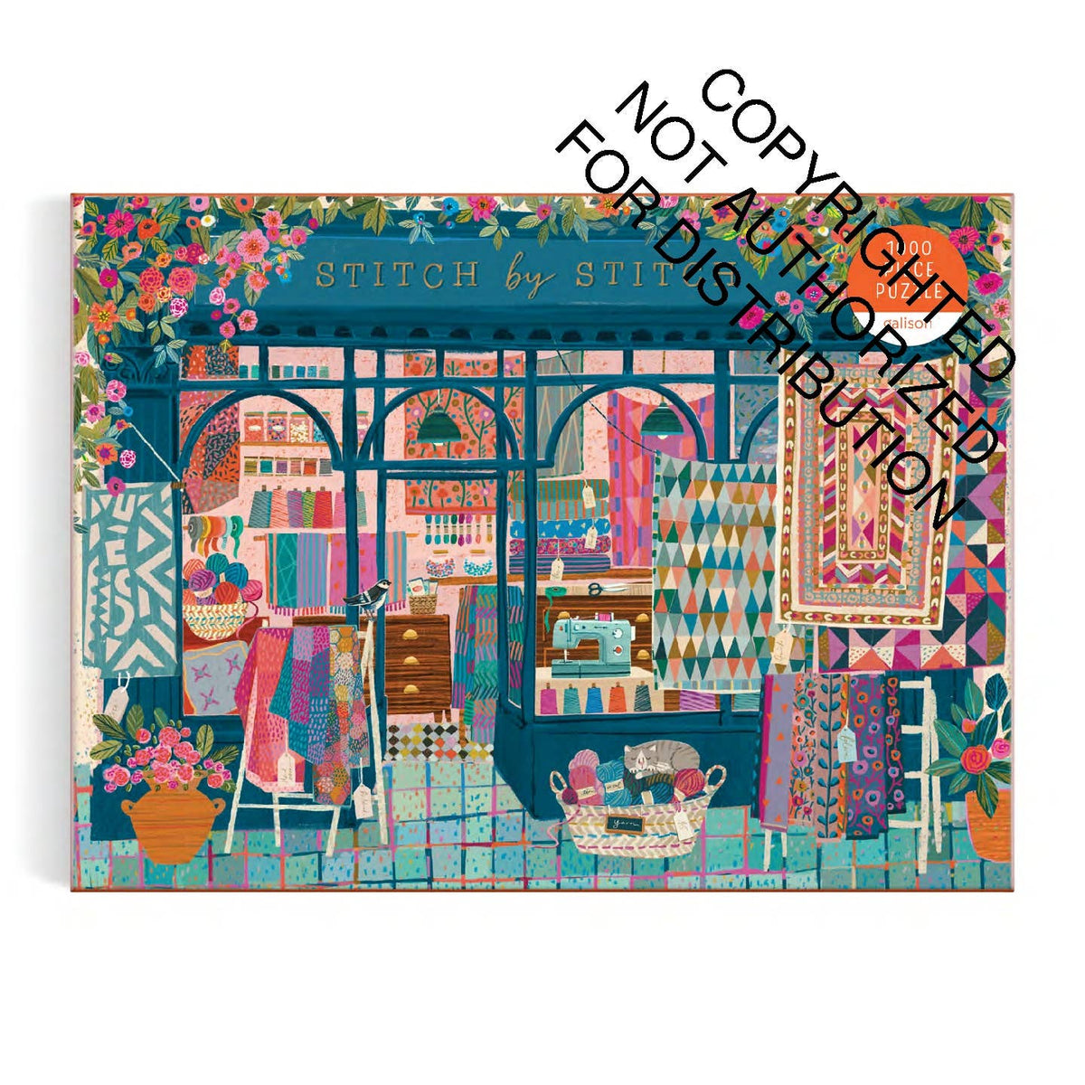 Stitch by Stitch 1000 Piece Puzzle