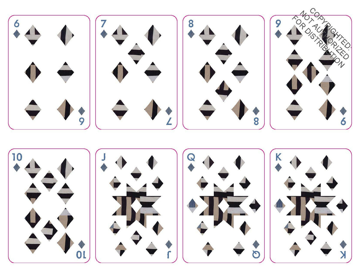 Quilts of Gee’s Bend Playing Cards: 2-Deck Set