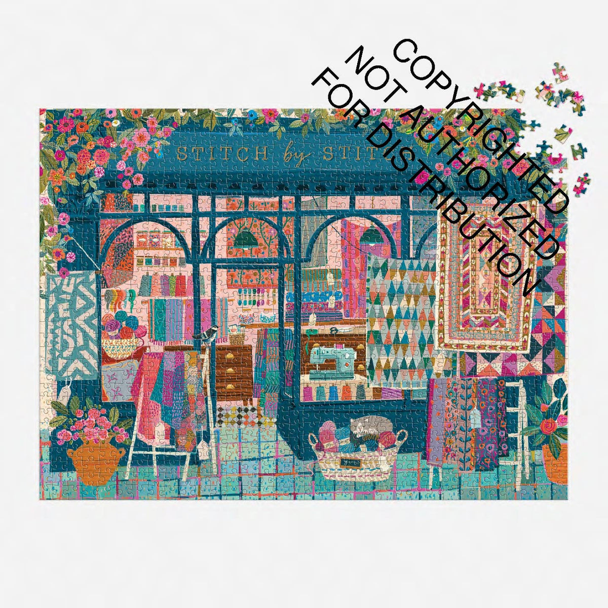 Stitch by Stitch 1000 Piece Puzzle