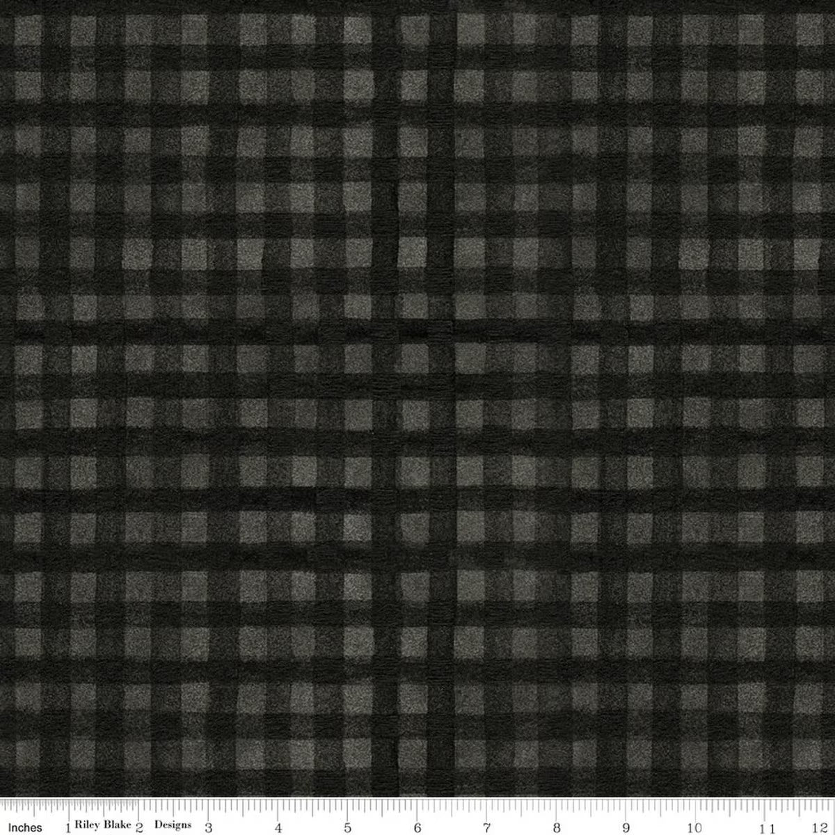 Black and gray checkered fabric pattern