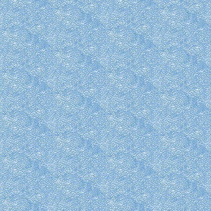 blue colored fabric with pebble look texture.  typically used for quilting and crafting. from Eden from FIGO Fabrics 