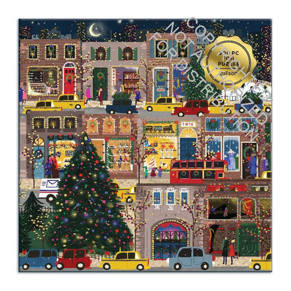 Winter Lights Foil Puzzle 500 Piece Puzzle