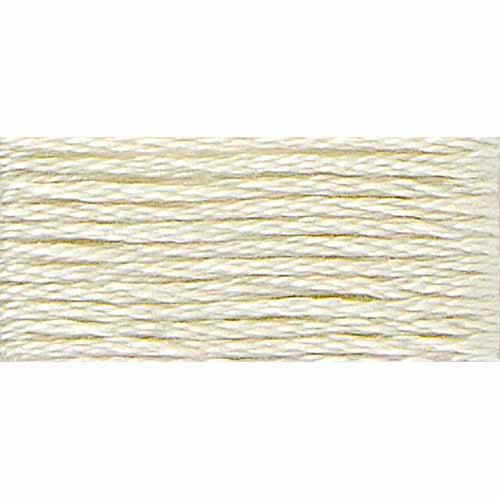 Close-up of embroidery thread on a white background
