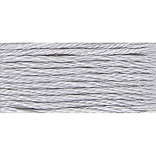 Close-up of embroidery thread on a white background