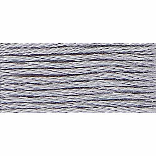 Close-up of embroidery thread on a white background