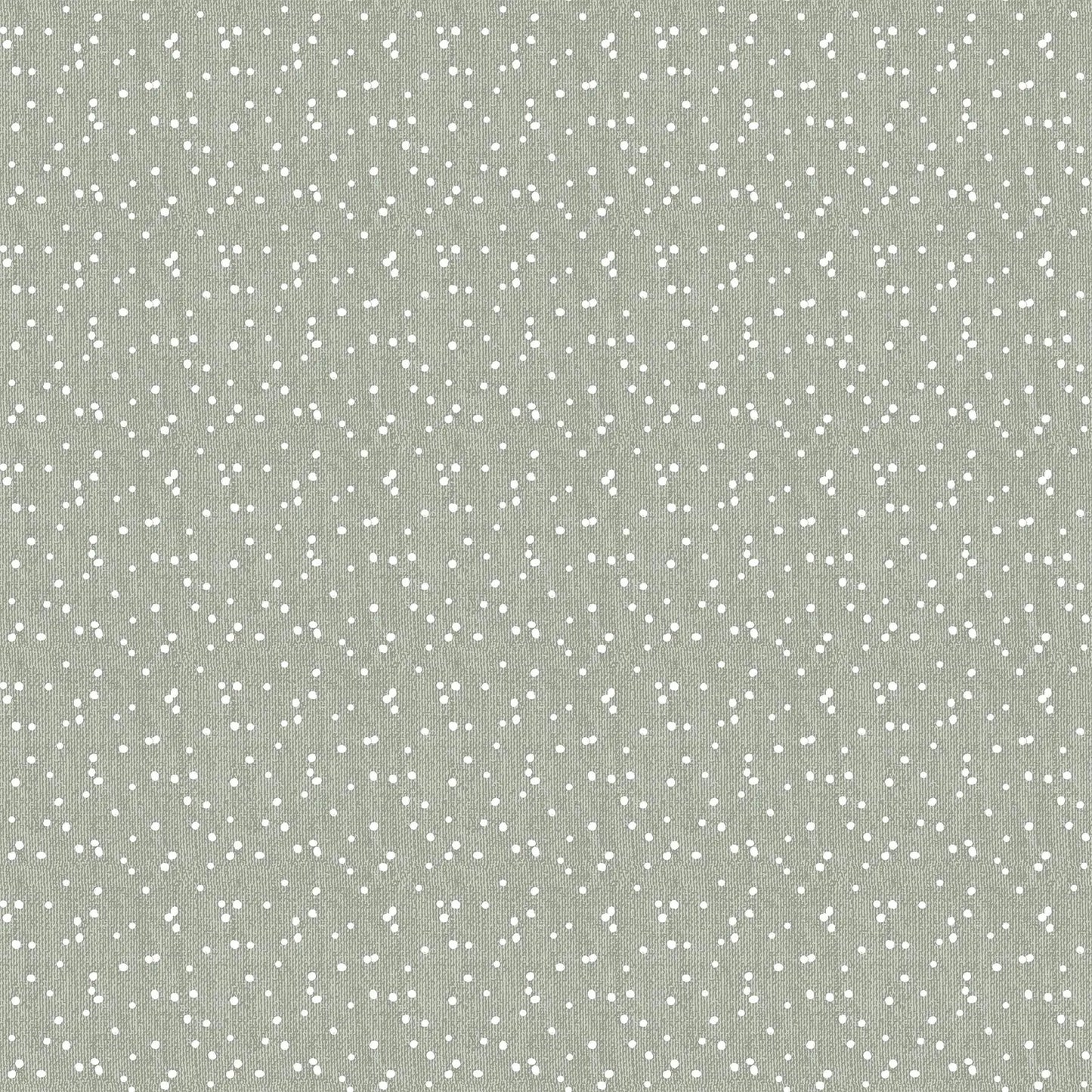 Fabric with a mint green background with white dots illustration design. from Klara FIGO Fabrics fat quarter bundle Bernadett Urbanovics 