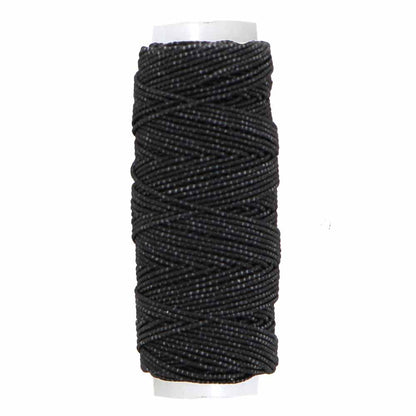 Elastic thread for sewing shearing and gathers