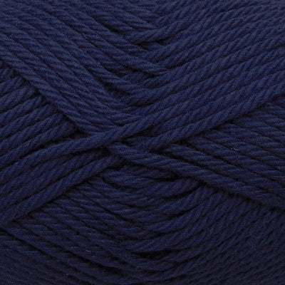 Close-up of dark blue yarn ball