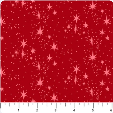 Quilting Cotton Fabric - Figo Fabrics - Merry Kitschmas - Red