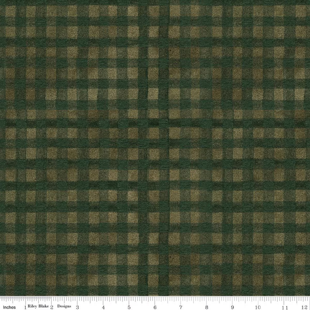 Green  plaid fabric pattern for sewing and crafting