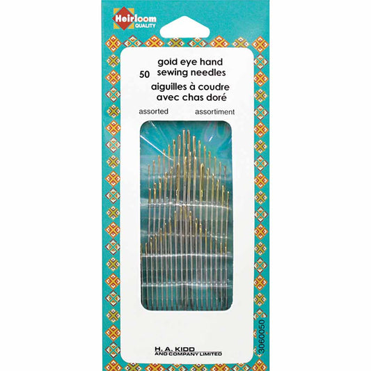 Handsewing needles for quilting and sewing garments. 