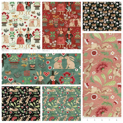 Fat Quarter Bundle - Riley Blake - Teresa Kogut - Hop Hop Hooray! Riley Blake