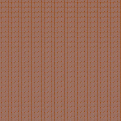 Brown grid patterned fabric on a brown background from Soar by Katerina Roccella Art Gallery Fabrics premium cotton for sewing and crafting.